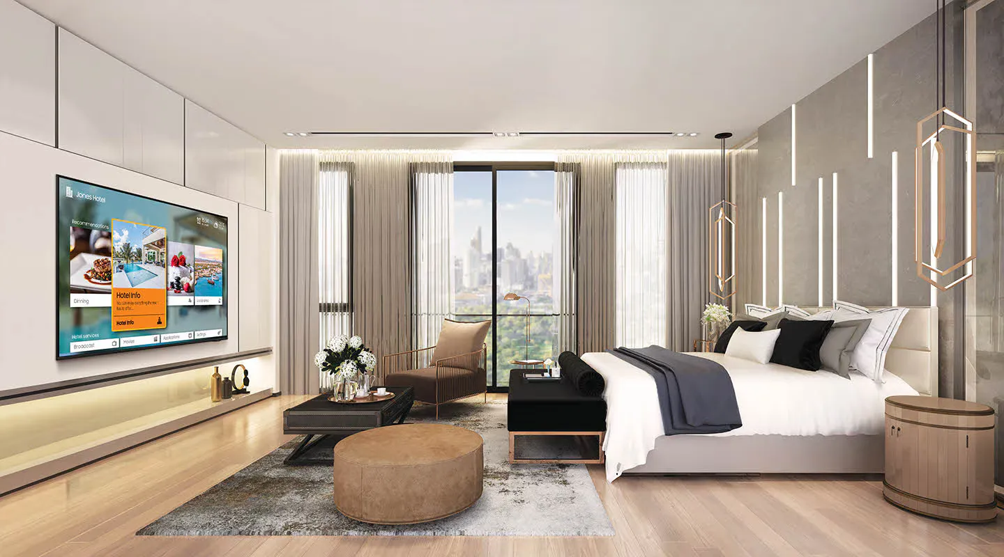 Samsung HBU800 4K Hospitality TV feature highlights